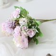 thumbnail image 4 of 1Pc Artificial Flower Rose Peony Tabletop Office Home Garden Party DIY Decor, 4 of 10