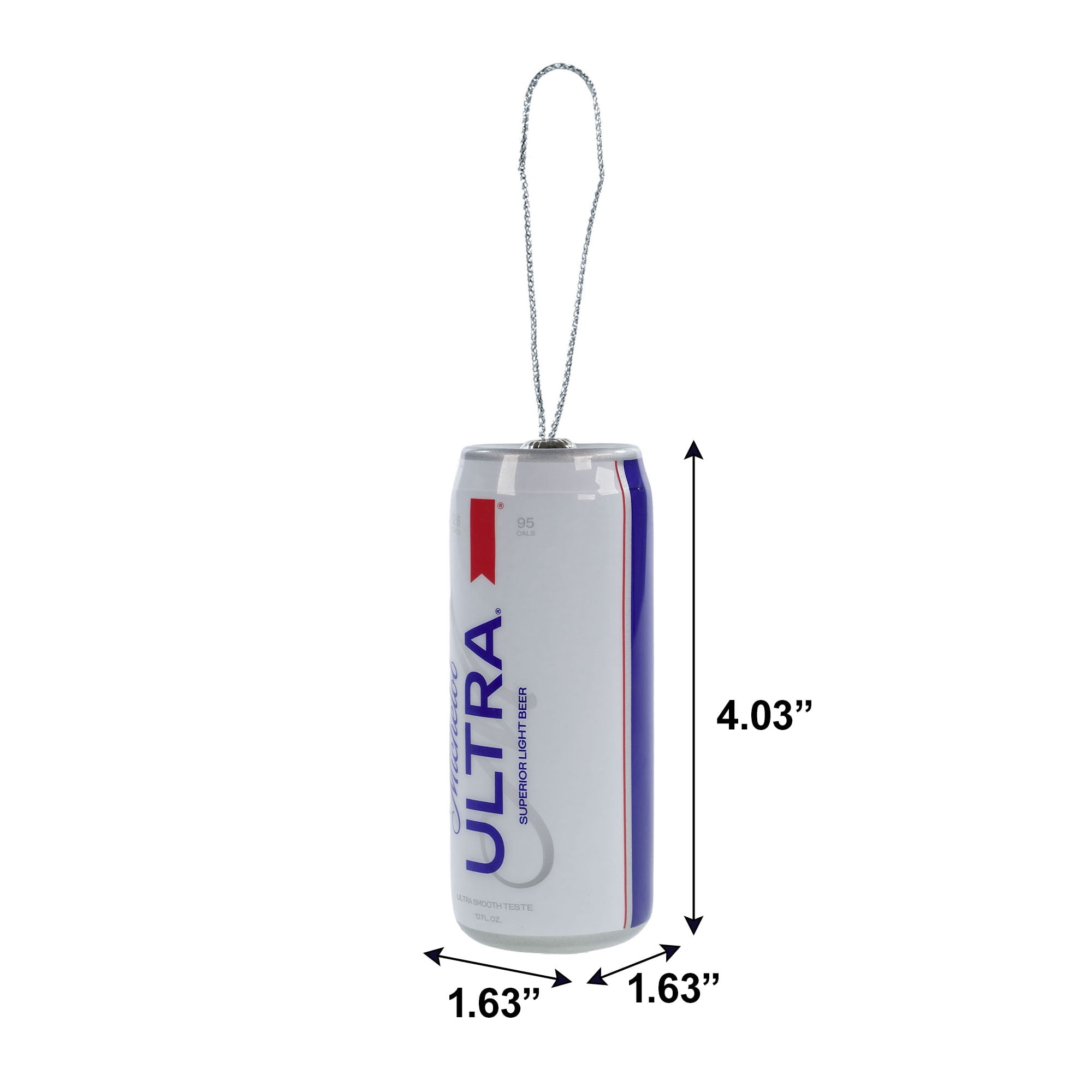 Michelob Ultra Beer Can Christmas Ornament, 1 Piece