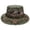 Army Green, variant on Fishing Is A Way Of Life Boonie Hat with Wide Brim and Adjustable Chin Cord, Outdoor Sun Protection Headwear for Camping and Fishing Adventures.