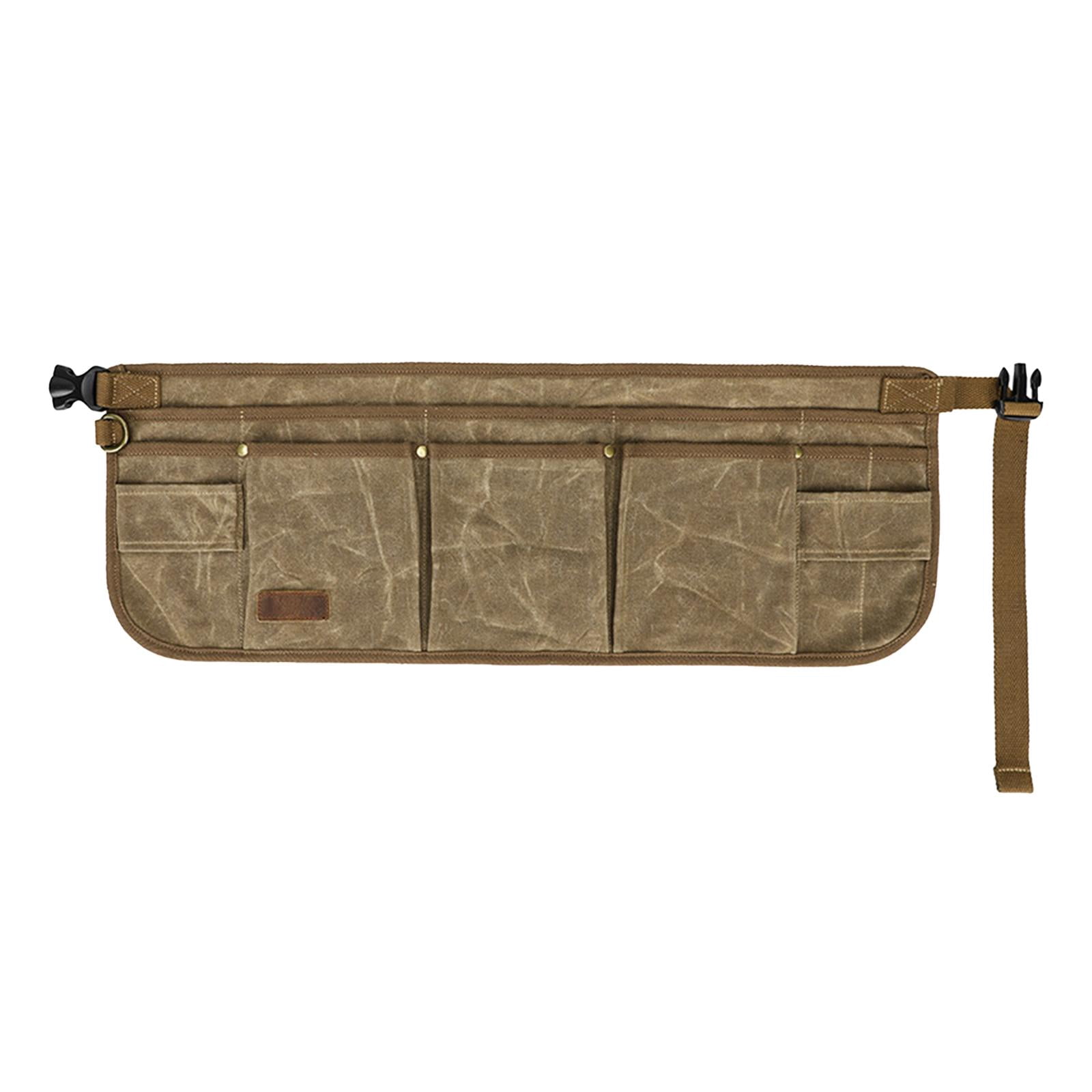 oshhnii Hip Tool Bag Hip Storage Bag Premium ship Tool Bag Craftsmen, Workshops batik khaki