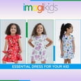 thumbnail image 3 of Sesame Street Cookie Monster French Terry Skater Dress and Scrunchie Infant to Little Kid, 3 of 5