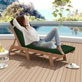 thumbnail image 6 of SDJPOI Outdoor Chaise Lounge Cushions Set of 4, 72" x 21" x 3" Thick Patio Furniture Replacement Cushions, Waterproof Lounge Chair Cushion with Headrest & Ties for Pool Beach, 6 of 7