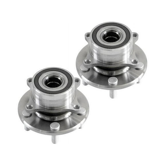 Front Wheel Hub Assembly Set - Compatible with 2007 - 2013 Acura MDX 2008 2009 2010 2011 2012