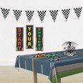 thumbnail image 3 of Beistle - 50532 - Checkered Pennant Banner- Pack of 12, 3 of 5