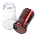 thumbnail image 5 of Salt & Pepper Shakers Stainless Steel Cover Glass Bottom With Rotating Cover - Spice Sugar Shakers, 5 of 6