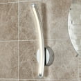 thumbnail image 5 of JONATHAN Y Roxanna 17.7" Dimmable Integrated LED Metal Sconce, Chrome, 5 of 9