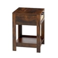 thumbnail image 5 of Bedside Nightstand,Modern Table with 1 Drawer and 1 Open Shelf, End Side Table for Living Room, Bedroom, Bedroom, Brown, 5 of 9