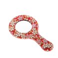 thumbnail image 3 of kusrkot Cloth Cover Cute Travel Cosmetic Handheld Makeup Mirror for Handbag Outdoor - Pattern 3, 3 of 7