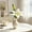 White, variant on 2-Pack Lily Artificial Flowers – Realistic Silk Faux Blooms with Buds for Wedding, Home & Table Centerpiece Decor