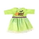 thumbnail image 3 of Ropa para muñecas de 18 pulgadas, disfraz de Halloween para muñecas, vestido de Halloween para muñecas de niña robusta, Verde, 3 of 9