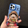 thumbnail image 3 of One Anime Pieces funda de teléfono Luffys para Apple iPhone 15 Pro Max 14 Pro 13 12 11 Pro Max 14 Plus, cubierta protectora a prueba de golpes, 3 of 5