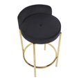 thumbnail image 4 of Tabouret à hauteur de comptoir Chloe de LumiSource, Ensemble de 2, 4 of 8