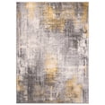 thumbnail image 3 of World Rug Gallery Dublin Contemporary Abstract Indoor Area Rug - Yellow 7'10"x10', 3 of 10