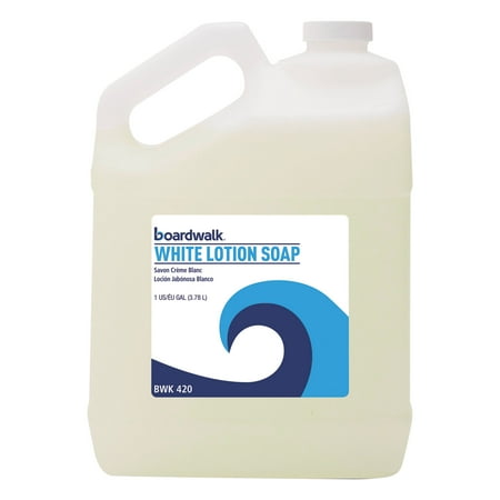 Boardwalk Mild Cleansing Lotion Soap Floral Scent Liquid 1gal Bottle 420EA