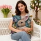 thumbnail image 5 of CaiYueKe Easter Bunny Egg Pillow Cover - Decorative Throw Pillow Case for Sofa Bed Chair Home Decor, Soft Breathable Washable Hypoallergenic Spring Holiday Decoration, 5 of 7