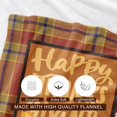 thumbnail image 6 of Thanksgiving Pumpkin Blanket, Thanksgiving Decor, Fall Decorations for Home, Fall Throw Blanket, Pumpkin Turkey Maple Leaf Plaid Blanket for Couch Bed Sofa 60" X 50", 6 of 6