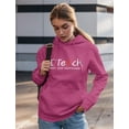 thumbnail image 3 of Tstars Womens Teacher Shirts Back to School I Teach Whats Your Superpower Gift for Teacher Teaching School Theme Clothing School Teacher Hoodie, 3 of 6