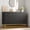 black, variant on TEQIN Modern Chest of Drawers with 6 Drawers,Deep Drawers,Clothes Organizer,Large Storage Cabinet for Living Room, Bedroom,Hallway,Tall Dresser with Anti-Tipping Device