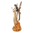 thumbnail image 3 of Ebros Elemental Pyre Fire Fairy Figurine Flame Ember Faerie Fantasy Sculpture 12"H, 3 of 5