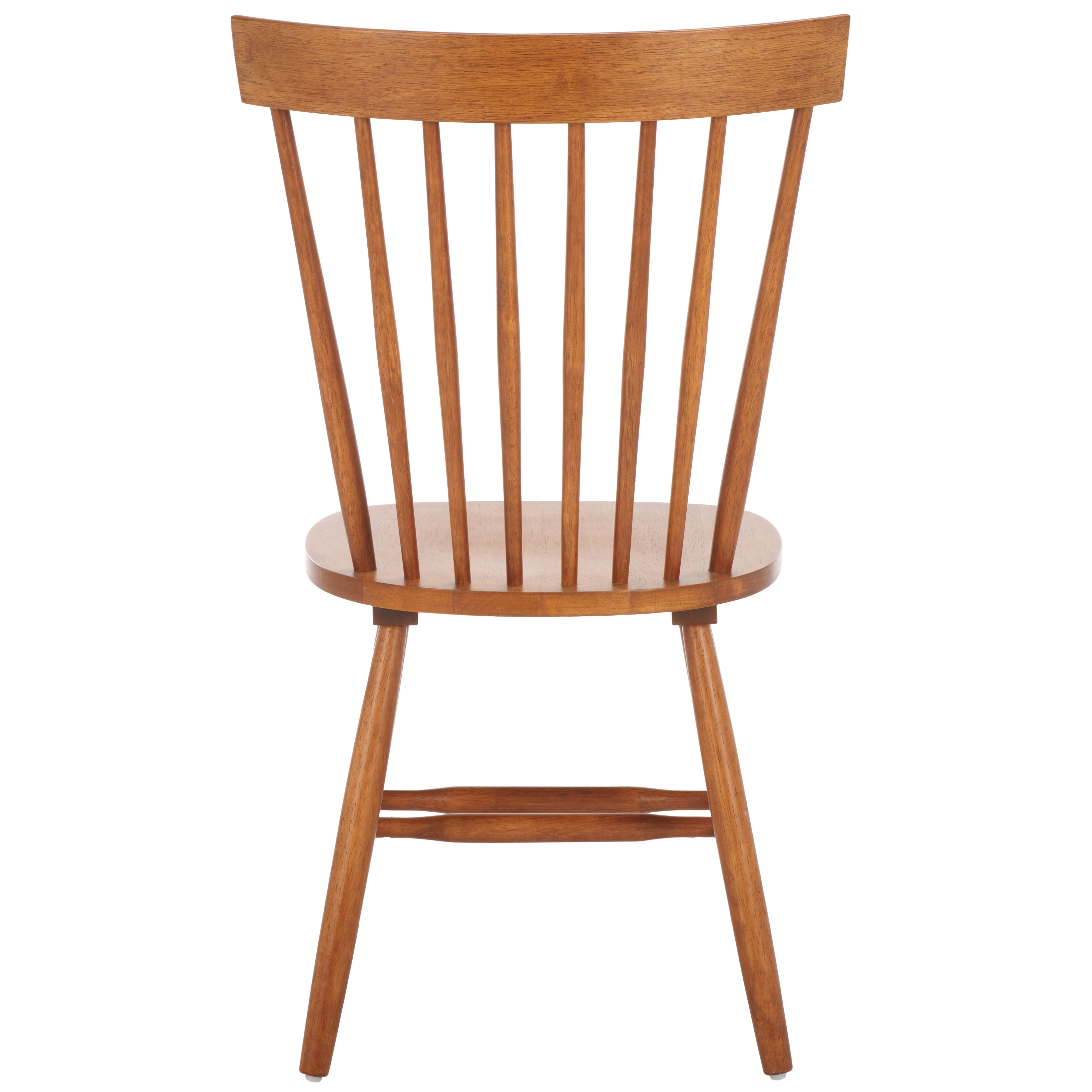 Safavieh Parker Traditional Wood Dining Side Chairs, Walnut (Set of 2)