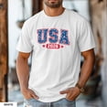 thumbnail image 2 of USA 2026 Soccer Shirt | Comfort Colors® Patriotic Tee | Red White Blue Sports Fan T-Shirt | American Soccer Gift, 2 of 6