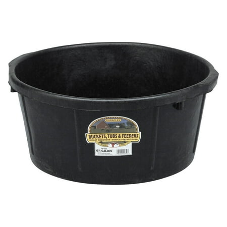 Rubber Feed Tub - Little Giant Farm & Ag 6.5-Gallon Rubber Feeder Tub