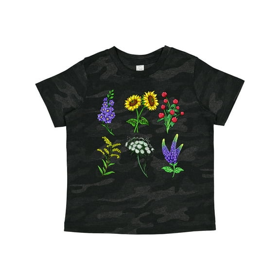 Inktastic Group of Beautiful Wildflowers Boys or Girls Toddler T-Shirt