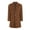 CARAMEL, variant on Men's Tailored Wool Blend Notch Collar Wool Blend Walker Car Coat Jacket