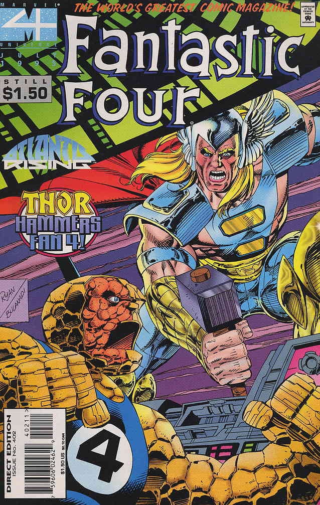 Cover of Fantastic Four #402