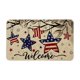 thumbnail image 2 of CaiYueKe Independence Day Floor Mat July 4th Patriotic Rug Non-Slip Kitchen Bathroom Mat Washable Indoor Outdoor Doormat for Holiday Decor Home Entryway Decorations, 2 of 7