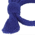 thumbnail image 4 of Bow Headband Headdress Blue Large Cute Bow Shape Face Wash Hair Band for Makeup Spa Yoga, 4 of 4