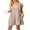05-Light Khaki, variant on JWD Women's Rompers summer sleeveless short Jumpsuits Button adjustment with pocket Light Khaki M