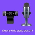 thumbnail image 3 of Cámara web + Micrófono Logitech C922x Pro + Blue Yeti Nano, 3 of 5