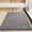 Gray, variant on Boho Bathroom Rug, Solid Tone Faux Sisal Floor Mat Non-Slip Washable Super Absorbent Quick Dry, Small Farmhouse Bath Mat for Bathroom Floor Decor 16"*24"