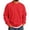 Red, variant on Iaqnaocc Crewneck Sweatshirt for Men Fashion Athletic Casual Long Sleeve Warm Oversized Fall Winter Sweatshirts Pullover Dark Purple 2XL