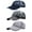 Black+White+Gray, variant on Miyanuby 3 Packs Unisex Breathable Full Mesh Baseball Cap Quick Dry Running Hat Lightweight Cooling Water Sports Hat, Black White Gray
