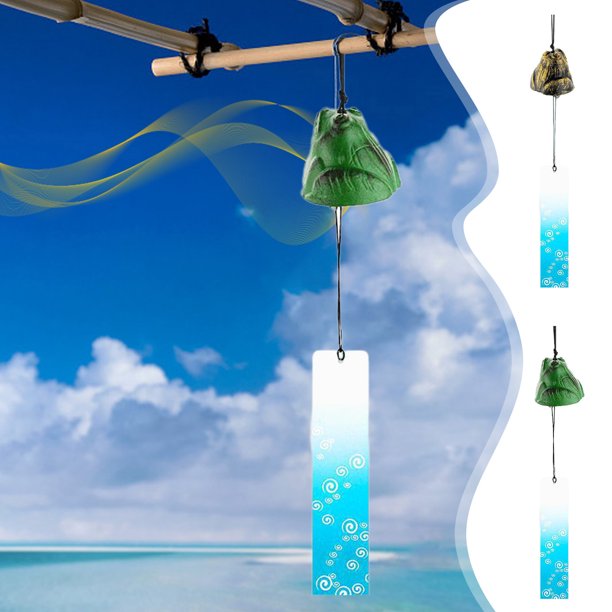 ¡Oferta del Mes!, Carillón de viento colgante vintage con vista panorámica para casa de huéspedes, balcón, patio al aire libre, carillón de viento de metal Akmoler