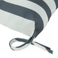 thumbnail image 4 of Greendale Home Fashions Canopy Stripe Gray 44 x 22 in. Outdoor High Back Chair Cushion, 4 of 9