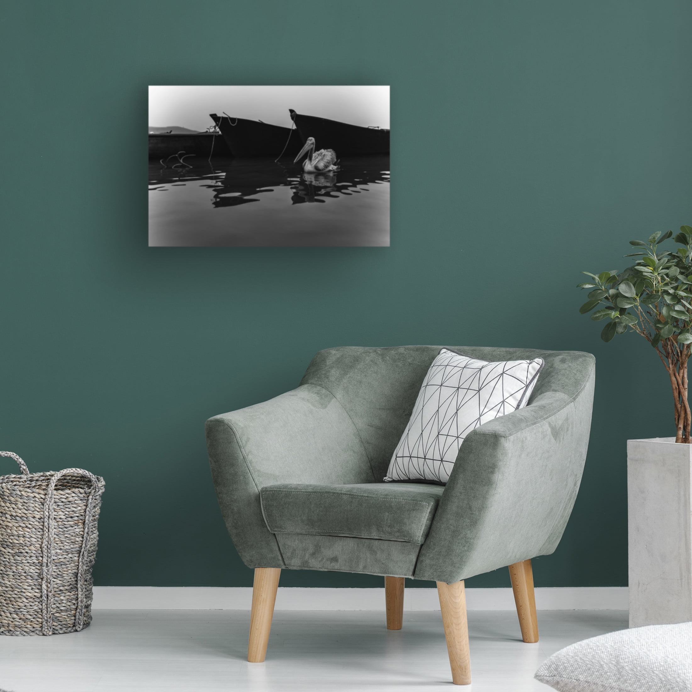 Trademark Fine Art Ummu Nisan Kandilcioglu Lake Diary 2 Canvas Wall Art