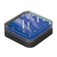 thumbnail image 4 of Mini Curve Puzzle Box Traning Intelligence Maze Fun Problem Solving Ability Juego de estrategia para viajes Juguete Niños Niñas Adultos Juego familiar Azul CUTICAT juego de mesa, 4 of 8
