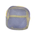 thumbnail image 3 of Neceser de malla para maquillaje, resistente, portátil, organizador ligero, multiusos, bolsa de viaje. Púrpura, 3 of 9