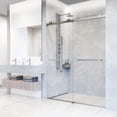 thumbnail image 7 of Vigo VG6023STCL6076 Houston 76" High X 60" Wide Sliding Frameless Shower Door - Stainless, 7 of 7