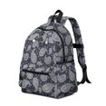 thumbnail image 2 of Paisley and Damask Blue Pattern Cute School Backpack with Padded Back and Adjustable Shoulder Straps 13.4"x11"x4.7", 2 of 5