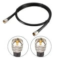 thumbnail image 2 of Unique Bargains UHF Male PL-259 to UHF Male PL-259 Low Loss RG213 Coax Jumper Cable 5Ft, 2 of 5