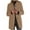 20 Khaki, variant on Qeaghou Clearance Clothes Womens Wool Blend Coats Winter Lapel Collar Single Breasted Trench Coats Mid Length Warm Windproof Peacoats Outwear