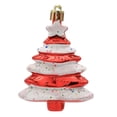 thumbnail image 3 of 8pcs Christmas Tree Shape Ball Shatterproof Painted Pendants Winter Holiday Christmas Tree Fireplace Decorative Balls Xmas Gift, 3 of 8