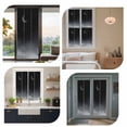 thumbnail image 7 of Night Stars Moon Window Privacy Film, Modern Abstract Art Cloud Fog Static Cling UV Sun Blocking Heat Control Window Tint Day and Night, Non-Adhesive One Way Windows Privacy Cover 17.7''x39.3'', 7 of 7