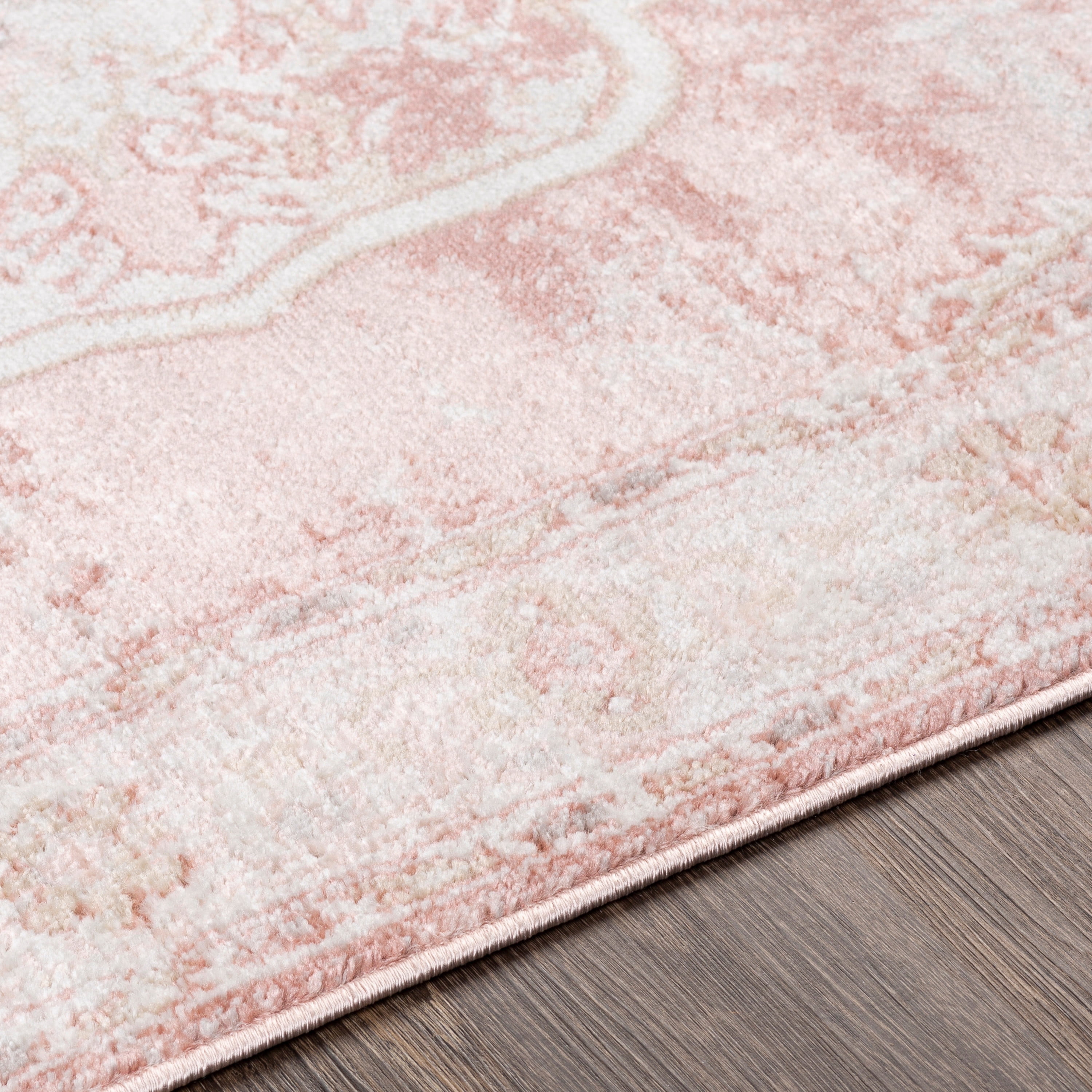 Livabliss Area Rugs for Living Room, 2x7 St Tropez Traditional Plum Runner Rug, Bedroom Dining Room Home Decor Stain Resistant Carpet (2'6" x 7'3" Runner)