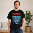 thumbnail image 2 of Funny Cat Paws Graphic T-Shirt, Unisex Classic Fit Animal Tee, 2 of 9