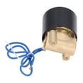 thumbnail image 1 of Solenoid Valve Electric Solenoid Valve Water Solenoid Valve Normally Closed Solenoid Water Valve Solenoid Valve 2W Normally Closed Brass Copper Core Coil Electric Solenoid Valve, 1 of 8
